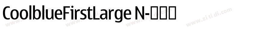 CoolblueFirstLarge N字体转换